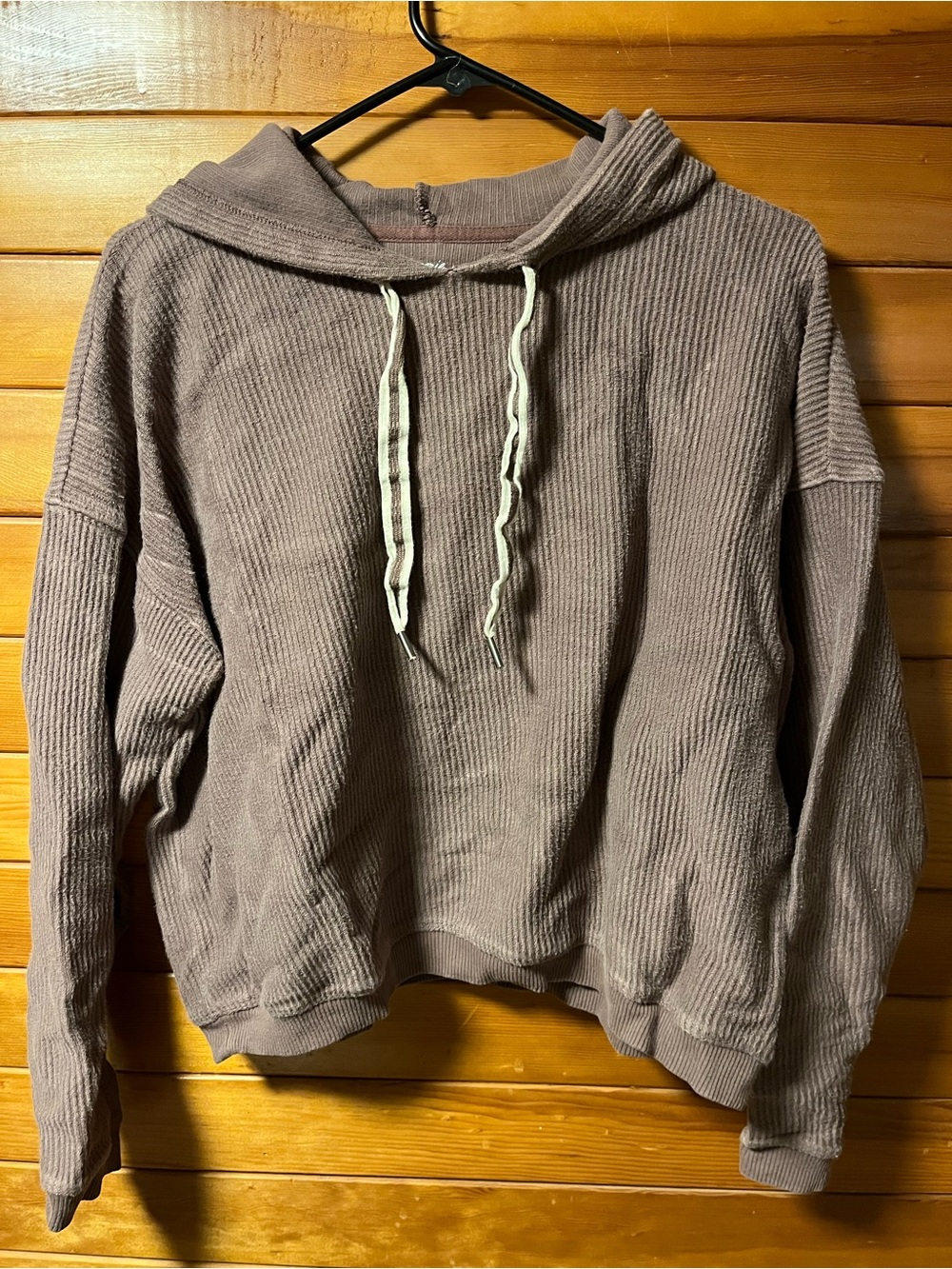 Aerie Ribbed Hoodie